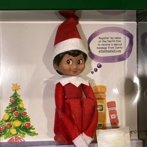 The Elf on the Shelf - BRAND NEW - Girl Doll and Book